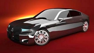 Une superbe limousine lectrique, mais virtuelle...